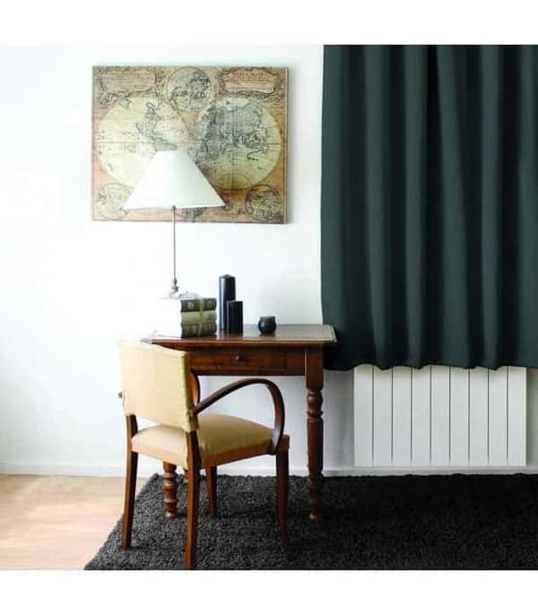 Vanlig mörkläggningsgardin - Mörkgrå - 140 x 180 cm - Syntet - Öljar