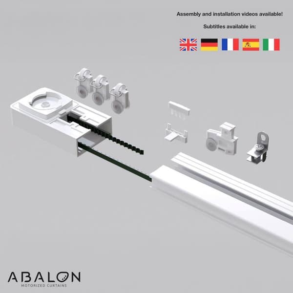 Gardin - dubbla gardiner Abalon - 2106WB