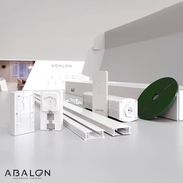 Gardin - dubbla gardiner Abalon - 2106WB
