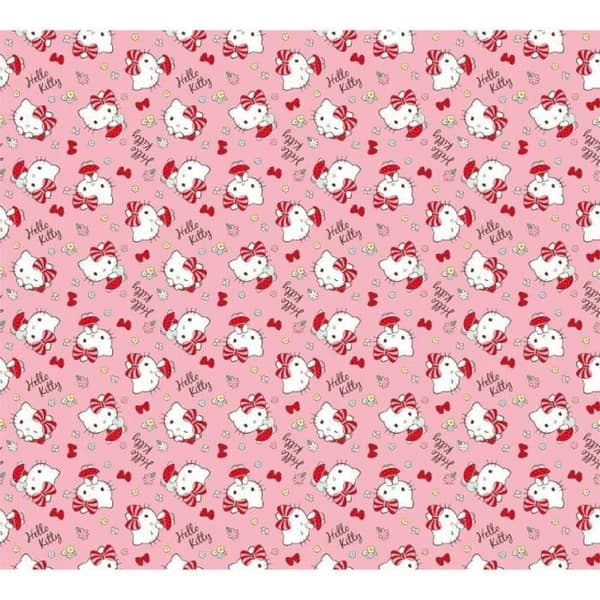 Gardiner set - Hello Kitty - 2 delar - Rosa - Halvmörkande - Inomhus