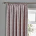 Miniatyrbild 2 av 4: Drömmar - draperier - HWTLR66720LCD - Vävd Hawthorne Par Jacquard plisségardiner med knytband Lavendel 168 x 183 cm
