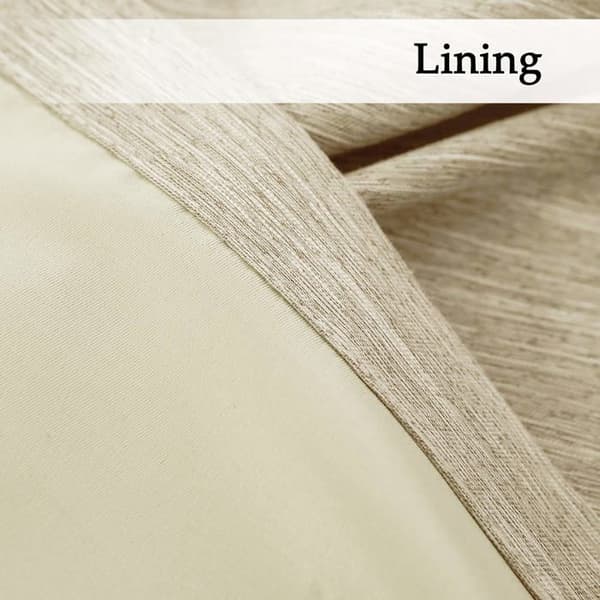 Melodieux 1 Panel Värmeisolerad mörkläggningsgardin för sovrum Vardagsrum Omklädningsgardin för Pergola, Beige 116x137cm