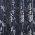Miniatyrbild 3 av 3: Emma Barclay - BMW6690NVY - Butterfly Meadow Jacquard Double Eyelet Gardiner Marinblå Bredd 66 x Höjd 228 cm