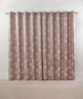 Miniatyrbild 3 av 4: Gardin - dubbla gardiner Emma barclay - BLOS9072BLS - Blossom Dubbla gardiner med öljetter Jacquard Blek rosa 228 x 183 cm