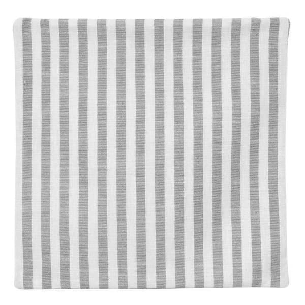 Genomföringsgardin RABANNE - Färg - Grå-Vit, Storlek - 135x265