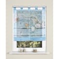 Miniatyrbild 2 av 2: Hem Modebutik Maritim Digitaltryck Segelbåt, Polyester, Blå, 140 x 120 cm -