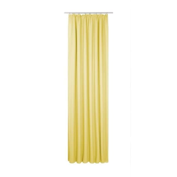 Gardiner - Wirth - Gul - 175 x 132 cm - Fållband - Mörkläggande - Syntetisk