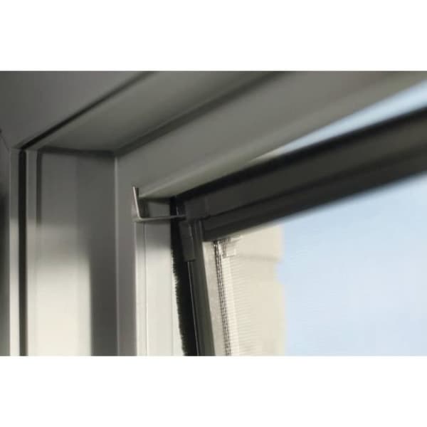 Fönsterskydd - tesa - Falt 55214-01-00 - Justerbar - Aluminium - Grå