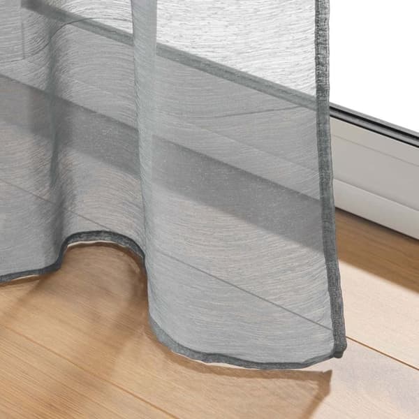 Lisséa Skir Gardin 140x240 cm Grå - Paris Pris - Skir Gardin - Syntet - Polyester