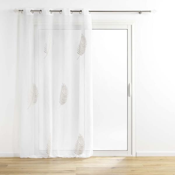 Öljettpanel - PALMEOR - Sandduk - 140 x 240 cm - Elegans - Chic
