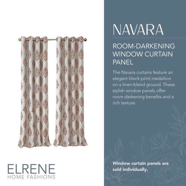 Gardin - dubbla gardiner Elrene - 21184CIN