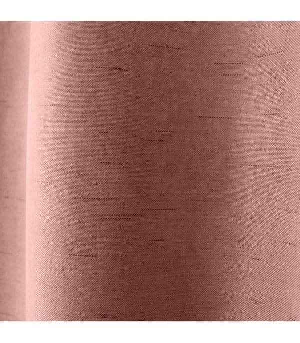 Mörkläggningsgardin - FLOPPY - OLD PINK - 140 x 240 cm - 8 öljetter - 100 % polyester