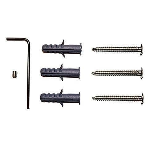 tilldekor 6 mm stöd - tringlenstöd för inre spårskena, 50 mm - 00 mm väggavstånd, 2-vägs, färg