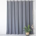 Miniatyrbild 2 av 2: Mörkläggningsgardin - OBSKUR - 300 x 240 cm - Grå - Metallöglor - 100% polyester