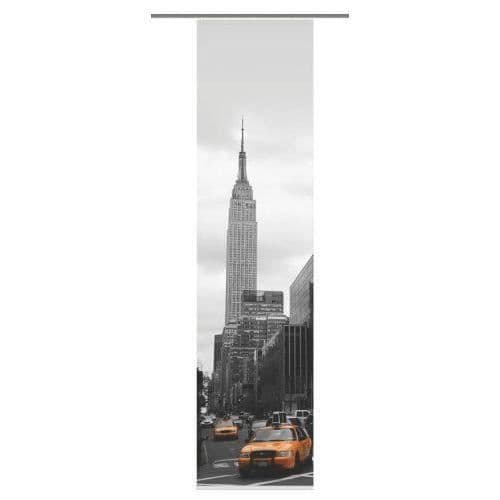 Gardiner - Heminredning - Manhattan - Svart / Vit - 245 x 60 cm - Ljusgenomsläpplig - Kontemporär