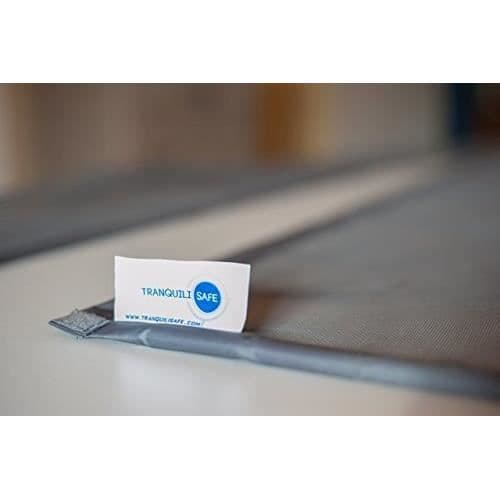 Justerbar magnetisk myggnät TRANQUILISAFE® för fönster – mygg- och flugskydd (L 100-116 - H 100-108)