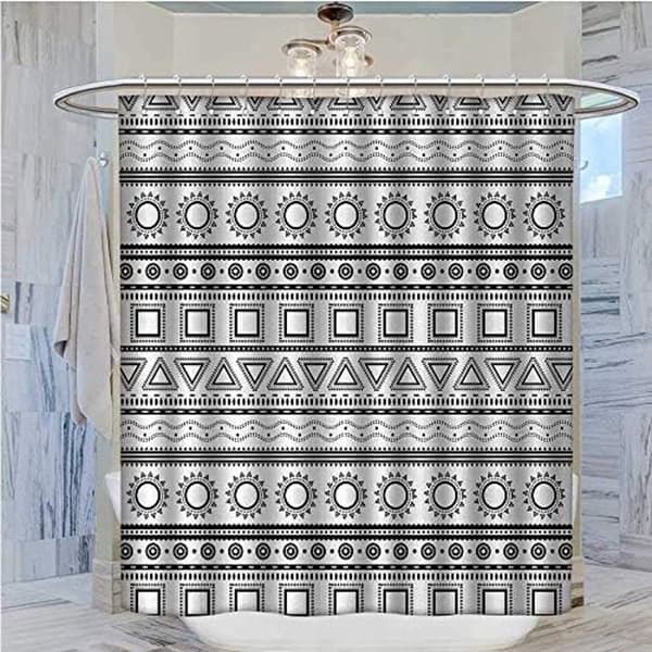 Duschdraperi - CHASOEA - Princess - Polyester - 72 tum - Ekologisk
