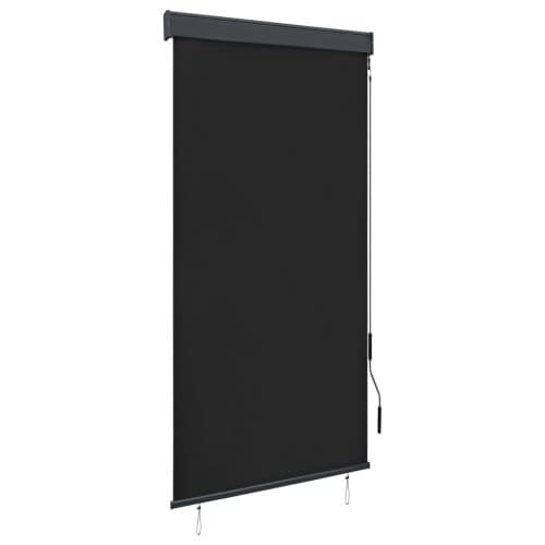 Rullgardin utomhus 80x250 cm antracit