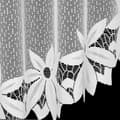 Miniatyrbild 3 av 3: Färdig jacquardgardin JADWIGA 400x150cm vit