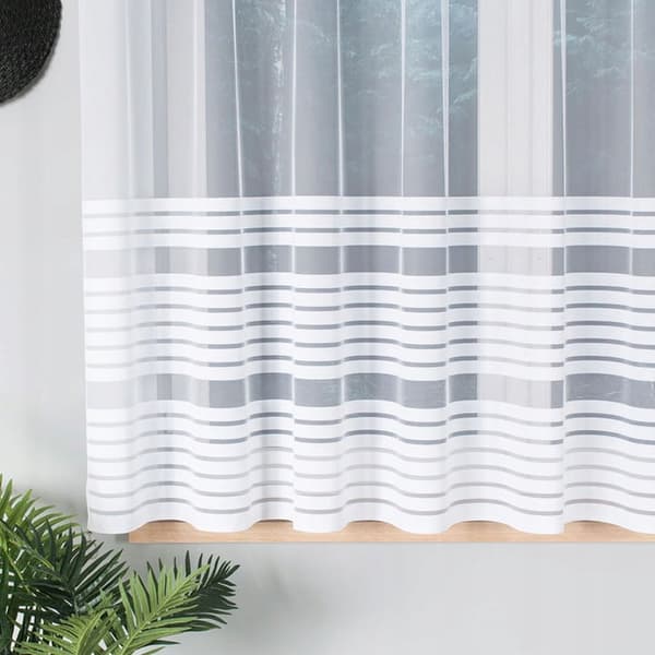 Valmis jacquard-verho TOLA 300x160cm valkoinen