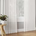 Miniatyrbillede 5 af 7: Gardin med snørebånd 145x300 Basic ensfarvet hvid