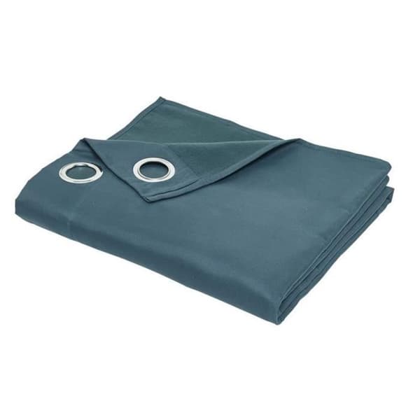 TODAY Essential Ensfarvet Termisk Isoleret Gardin - 140 x 240 cm - Peacock