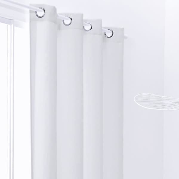 TODAY Essential Ensfarvet Mørklæggende Gardin - 140 x 240 cm - Kridt