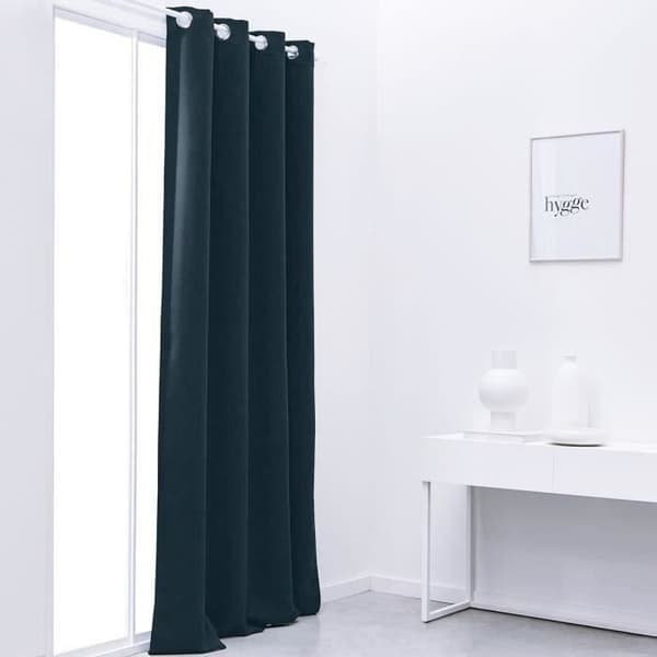 TODAY Essential Enfärgad Mörkläggningsgardin - 140 x 240 cm - Påfågel