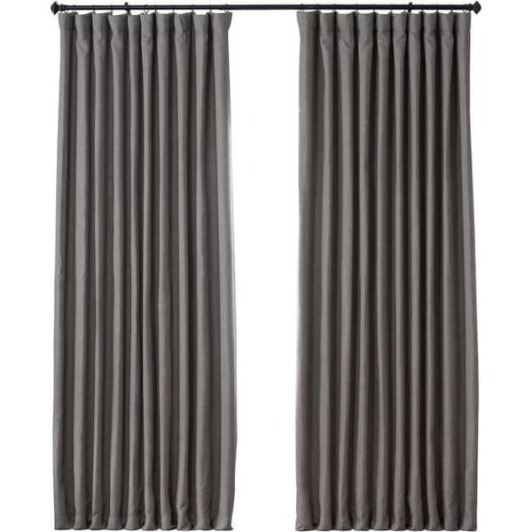 HPD Halva Pris Gardiner BOCH-LN18511-120-DW Mörkläggningsgardin i Linne 100 x 120 cm