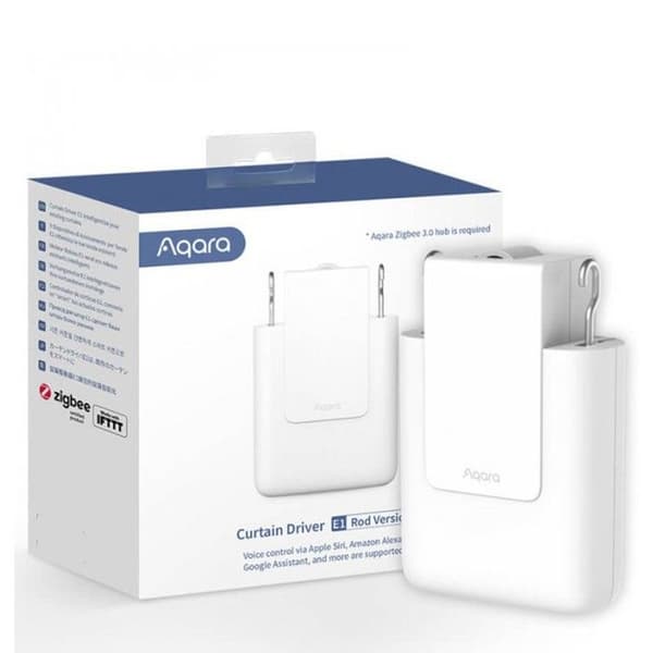 Intelligent gardinsstyrning Curtain Driver E1 ZigBee 3.0 (Stångversion) - AQARA