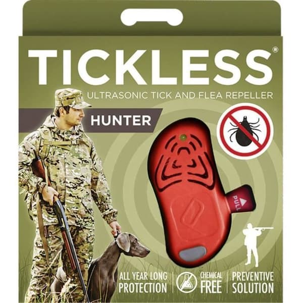 FÖNSTERSKÄRM - DÖRRSKÄRM | Tickless Hunter PRO-103OR loppmedel (L x b x h) 60 x 27 x 20 mm orange 1 st.