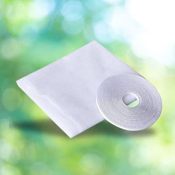 Myggnät Fönster 130x150 cm Vit – Gör-det-själv, Klippbart, Insektsbeständigt