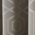 Miniatyrbild 3 av 3: Curtina Camberwell Printed Grommet Curtain Liner, Sten, 168x229cm