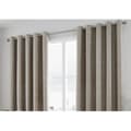 Miniatyrbild 1 av 3: Curtina Camberwell Printed Grommet Curtain Liner, Sten, 168x229cm