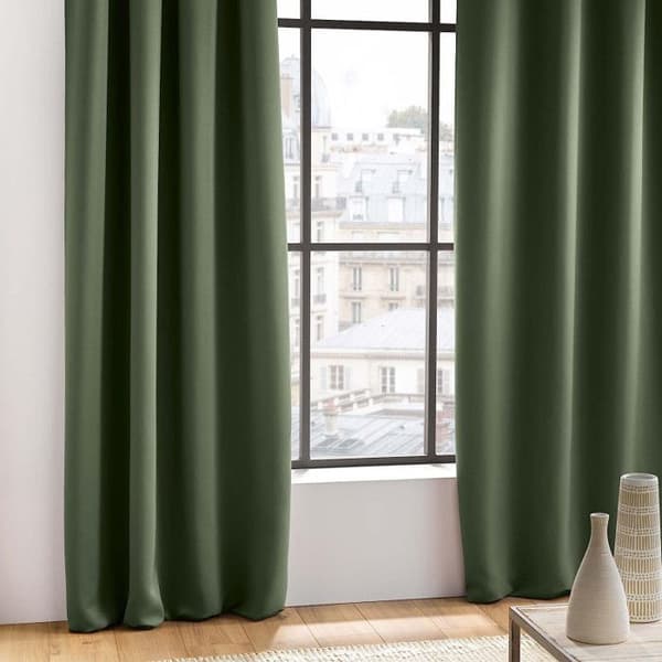 Öljegardin 135 x 240 cm vanlig ockult Khaki