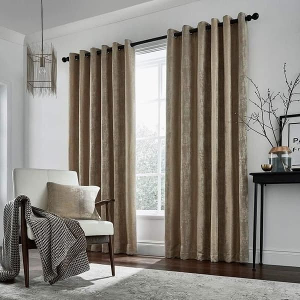 Dubbelgardiner Helena Springfield Roma Truffe 66 x 90 cm