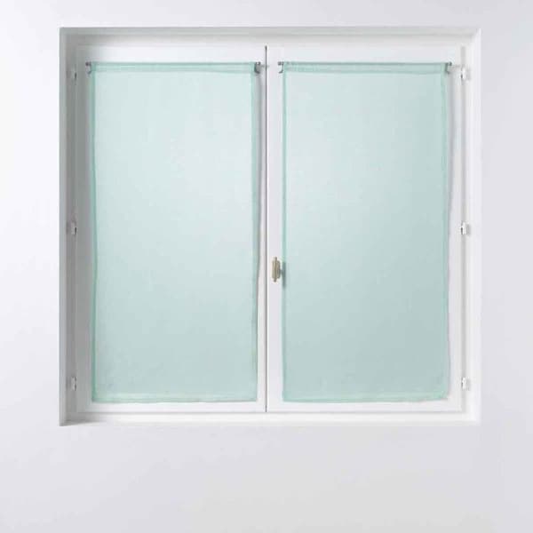 Paret av Gardiner "Sandra" 60x120cm Mintgrön