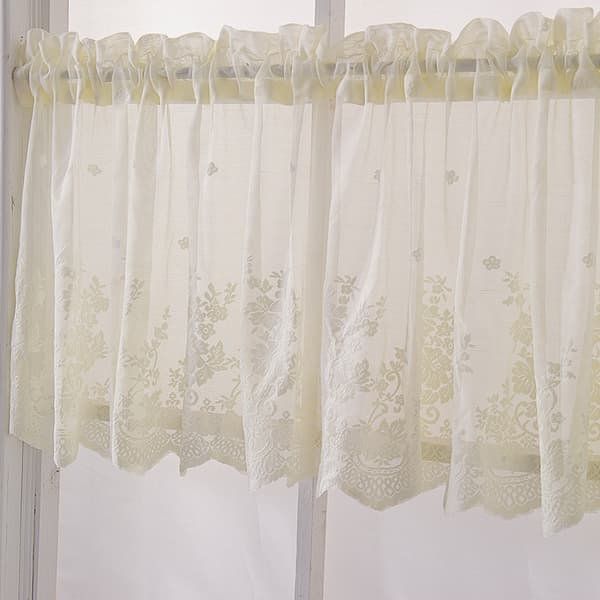 INF Elegant Beige Blonde Køkkengardin