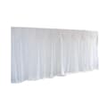 Pikkukuva 1 / 2: Verhot, 300 x 300 cm Koko, Elegantti ja Romanttinen Suunnittelu, Irrotettava Koristeellinen Kappale,VALKOINEN, 3x3m
