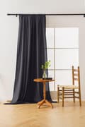 Pikkukuva 1 / 7: Verho teipillä 140x250 musta puolipimentävä