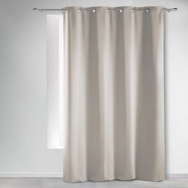Mörkläggningsgardin med öljetter 140X240 OCCULT IVORY - DOUCEUR D'INTERIEUR - Gardin - Mörkläggning - Vanlig