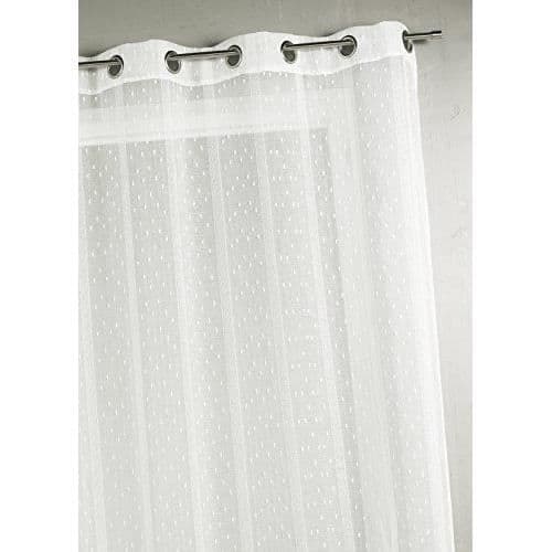 Voilage - Hemma Hem - HM6923303 - Polyester - Elfenben - 140 x 240 cm
