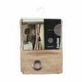 Miniatyrbillede 2 af 3: Gardin 140 x 260 cm rist Beige (6 enheder)