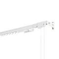 Miniatyrbillede 2 af 4: Curtain Rails Stor Planet Cintacor Forlængbar Forstærket Hvid 160-300 cm