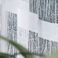 Miniatyrbild 6 av 8: WIKTORIA - Färdig jacquardgardin med underskärning nedtill - 310x160 cm - vit