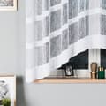 Miniatyrbild 2 av 8: WIKTORIA - Färdig jacquardgardin med underskärning nedtill - 310x160 cm - vit