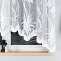 Miniatyrbild 3 av 6: ANETA - Färdig jacquardgardin med underskärning nedtill - 310x160 cm - vit
