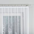 Miniatyrbillede 5 af 6: BERENIKA - Færdigfremstillet jacquardgardin med underskæring forneden - 300x170 cm - hvid