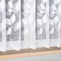 Miniatyrbild 2 av 9: MARTYNA - Färdig jacquardgardin med rak botten - 400x160 cm - vit