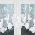 Miniatyrbillede 4 af 6: TEODORA - Færdigfremstillet jacquardgardin med underskæring forneden - 250x120 cm - hvid